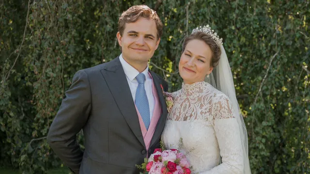 Duitse aristocratisch sprookjeshuwelijk.