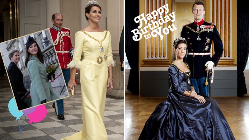 Foto's: Deense prinses Marie viert haar verjaardag