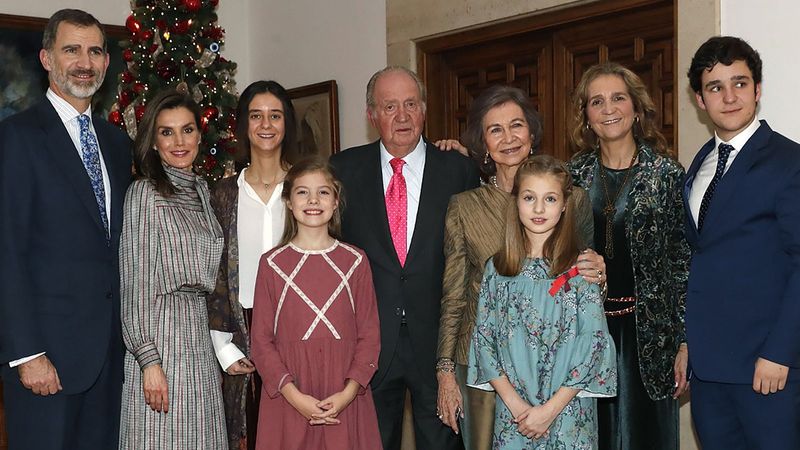 Prinses Cristina ontbreekt bij 80e verjaardag koning Juan Carlos