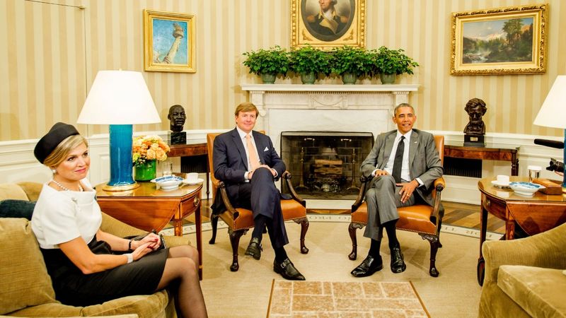 Royals en presidenten: in het Witte Huis