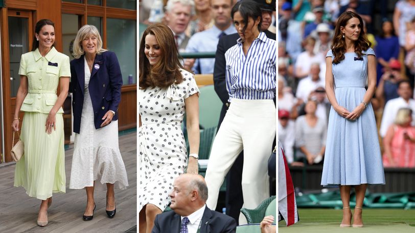 9x de mooiste outfits van royals op Wimbledon