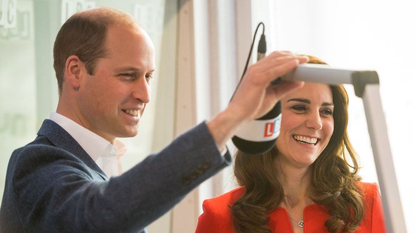 Prins William en Catherine breken in bij radiozenders