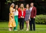 DEN HAAG - Koning Willem-Alexander, koningin Maxima, prinses Amalia, prinses Alexia en prinses Ariane tijdens de zomerfotosessie bij Paleis Huis ten Bosch. ANP ROYAL IMAGES REMKO DE WAAL