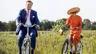 Wereldfietsdag: de leukste foto's van royals op de fiets