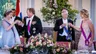Staatsbezoek dag 1: koningspaar bij het staatsbanket