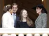 Prinses Alexandra van Monaco naar Jeugd Spelen