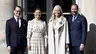 Victoria verwelkomt Haakon en Mette-Marit in zonnig Zweden