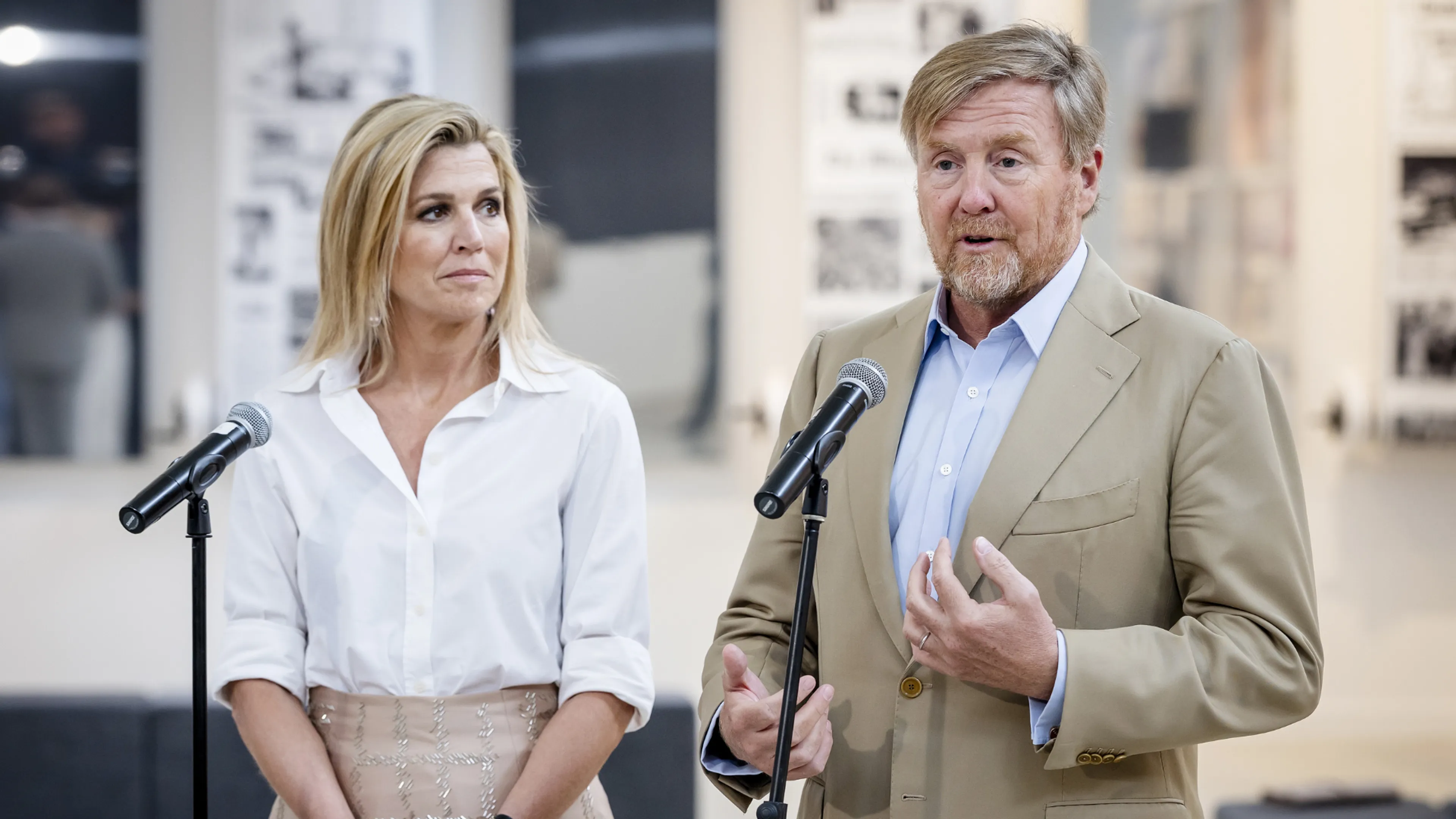 Koning Willem-Alexander geeft antwoord op die ene vraag: hoe was het diner met Trump?